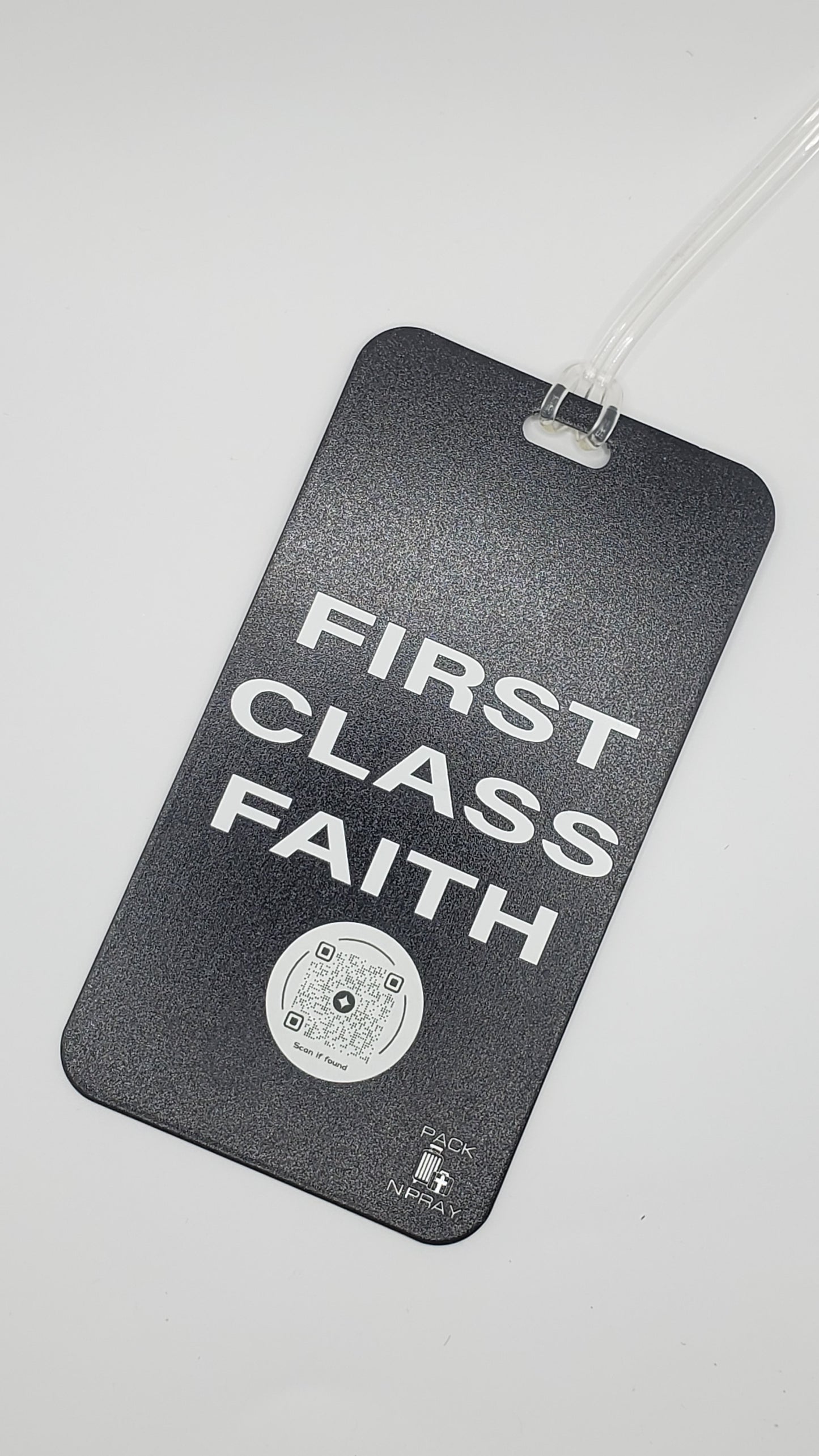 'First Class Faith' Luggage Tag