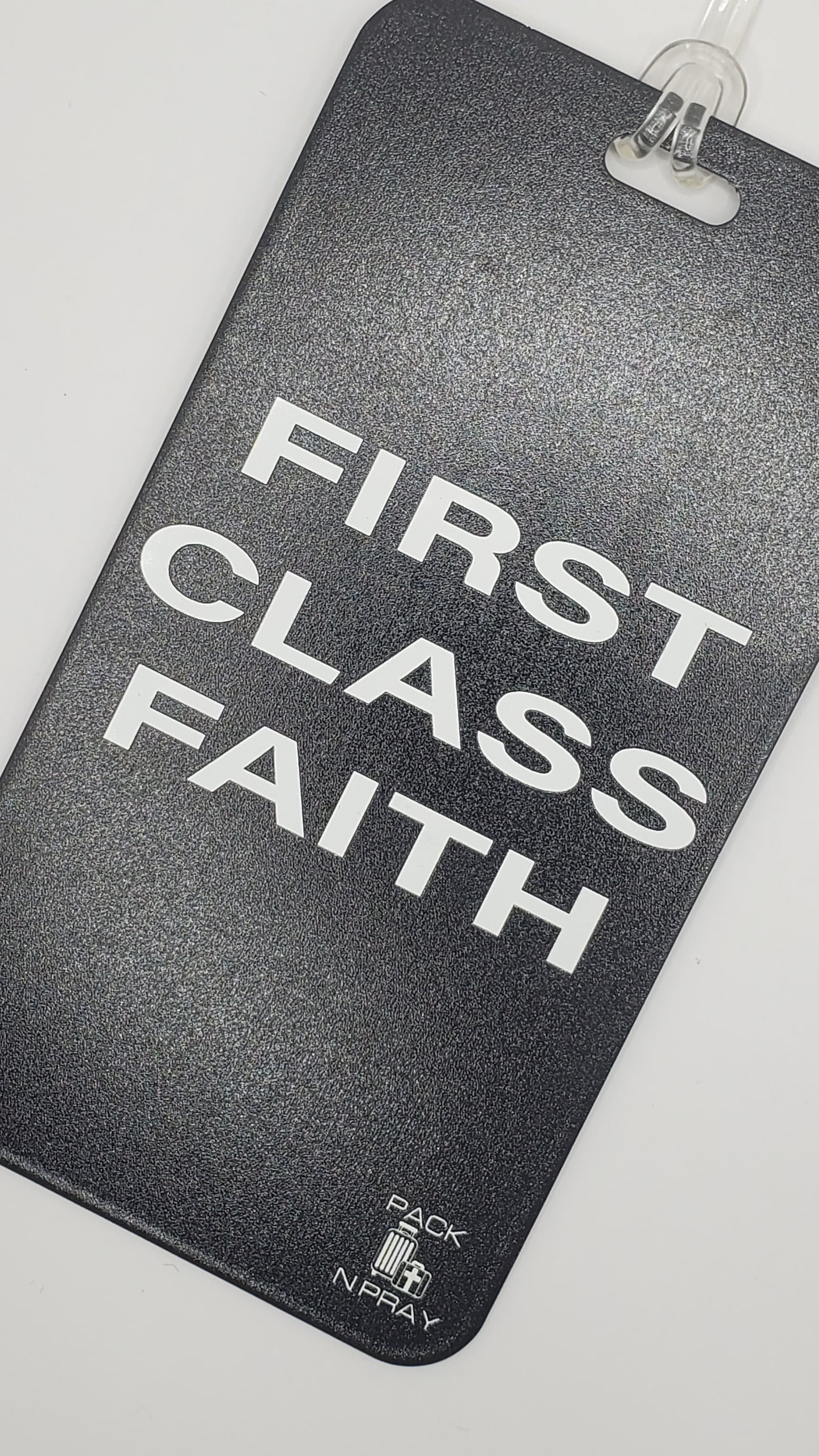 'First Class Faith' Luggage Tag